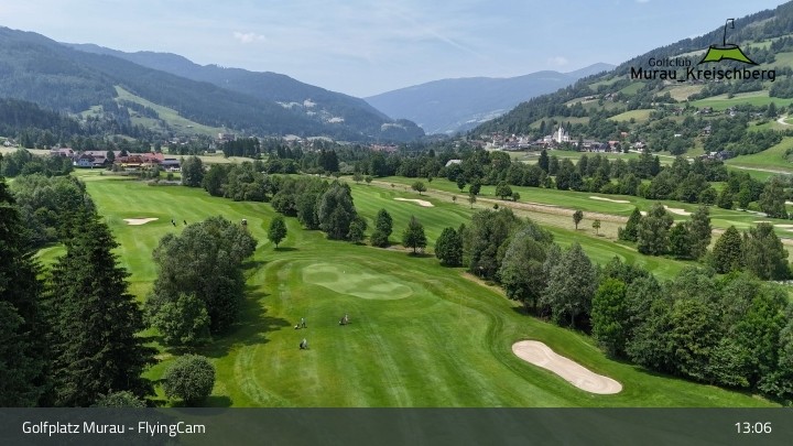 Archiv Foto Webcam Golfplatz Murau
