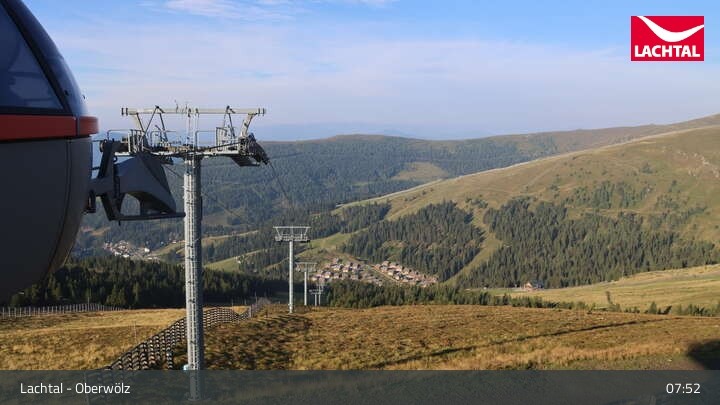 Archiv Foto Webcam Lachtal: Blick vom Schönberg