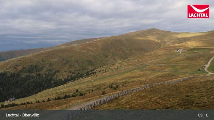 Archiv Foto Webcam Lachtal: Blick vom Schönberg