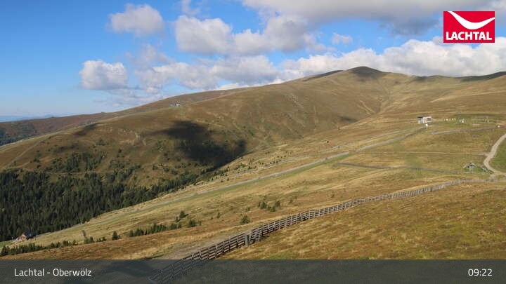 Archiv Foto Webcam Lachtal: Blick vom Schönberg