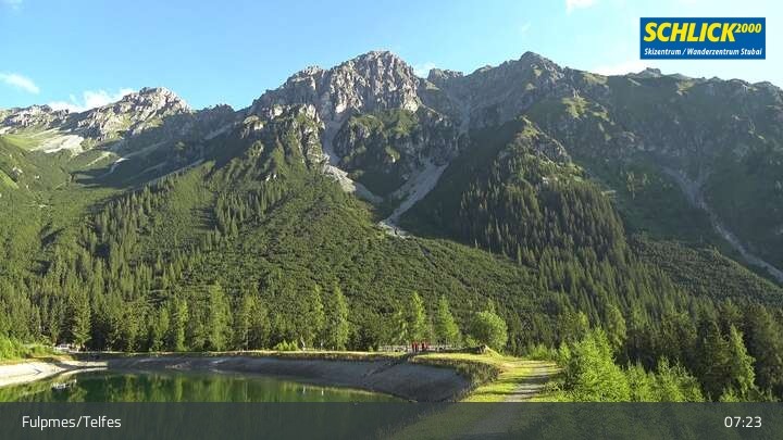 Archived image Webcam Fulpmes - Telfes