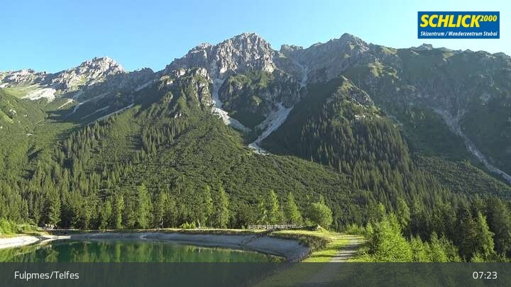 Archiv Foto Webcam Fulpmes - Stubaital