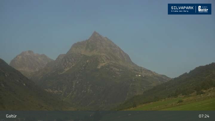 Archiv Foto Webcam Galtür - Dorf