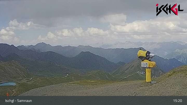 Archiv Foto Webcam Greitspitze auf 2.872 Metern