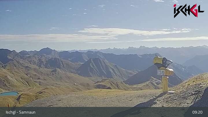 Archiv Foto Webcam Greitspitze auf 2.872 Metern