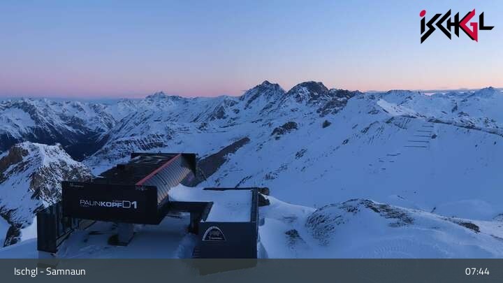 Archiv Foto Webcam Ischgler Palinkopf