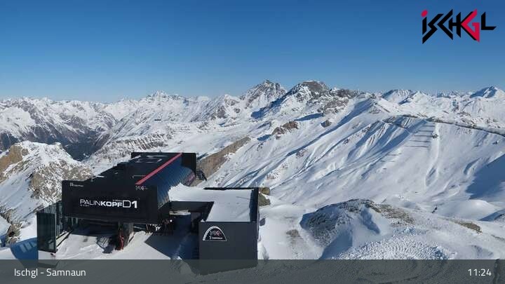Archiv Foto Webcam Ischgler Palinkopf