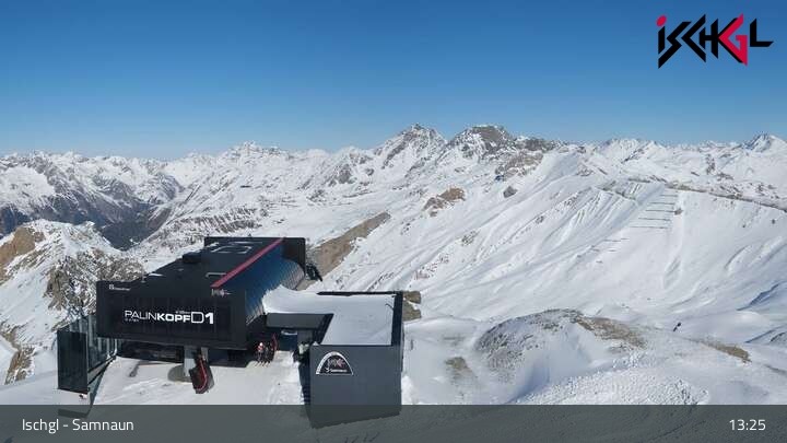 Archiv Foto Webcam Ischgler Palinkopf