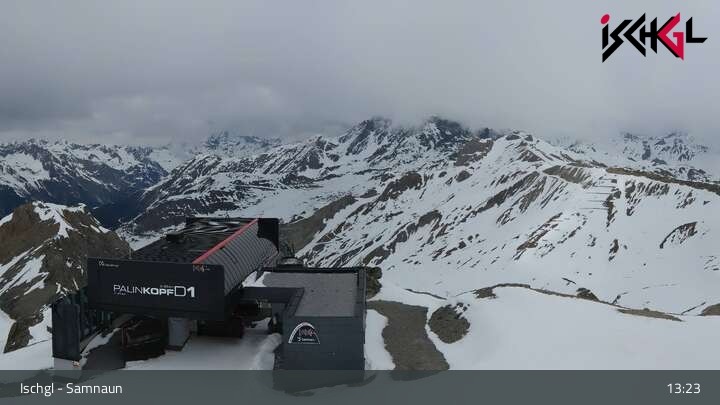Archiv Foto Webcam Ischgler Palinkopf