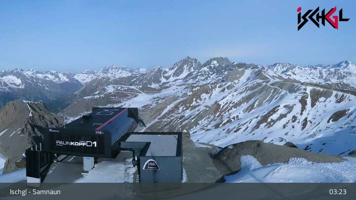 Archived image Webcam Ischgl - Palinkopf