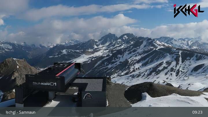 Archiv Foto Webcam Ischgler Palinkopf