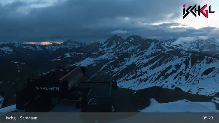Archiv Foto Webcam Ischgler Palinkopf
