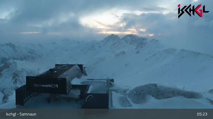 Archiv Foto Webcam Ischgler Palinkopf