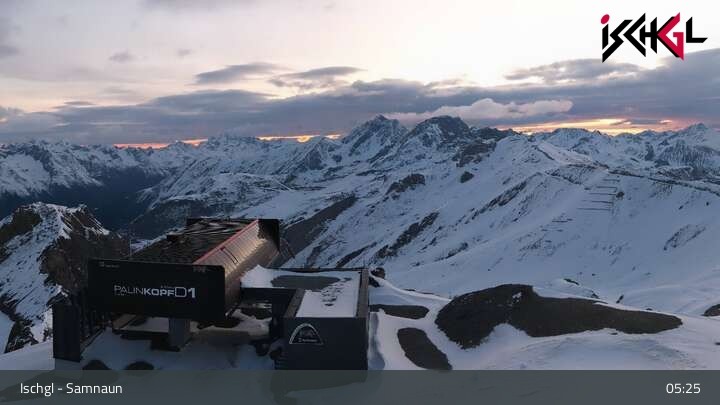 Archiv Foto Webcam Ischgler Palinkopf