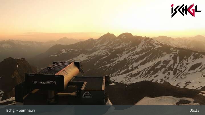 Archived image Webcam Ischgl - Palinkopf
