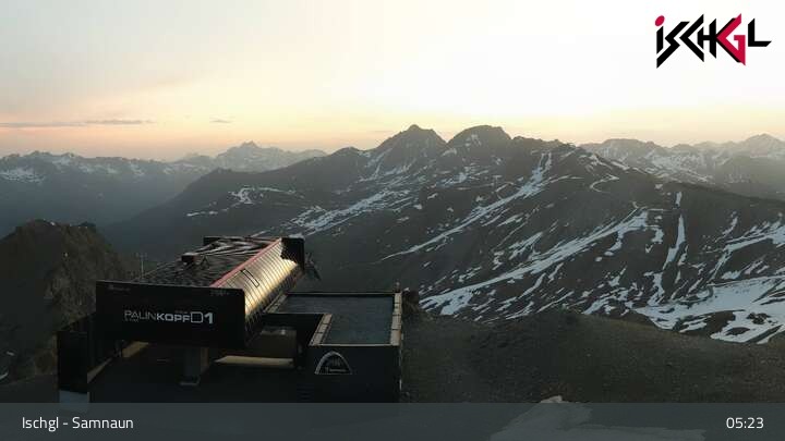 Archived image Webcam Ischgl - Palinkopf