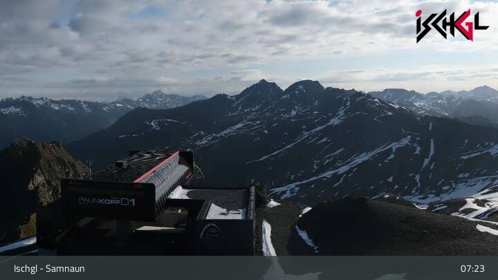 Archiv Foto Webcam Ischgler Palinkopf