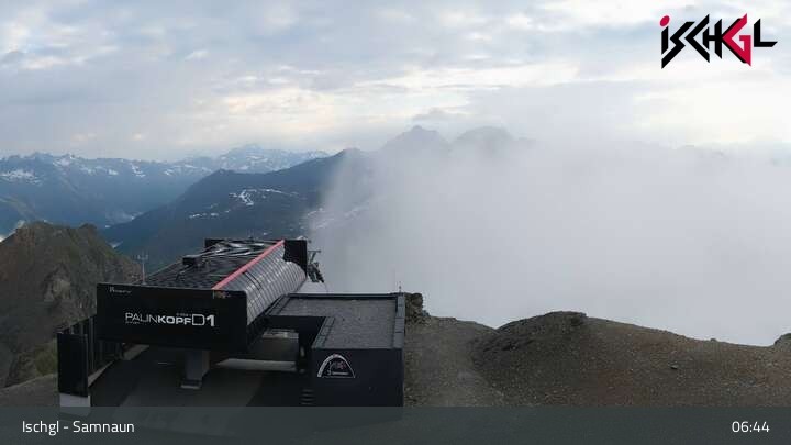 Archiv Foto Webcam Ischgler Palinkopf
