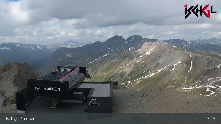 Archiv Foto Webcam Ischgler Palinkopf