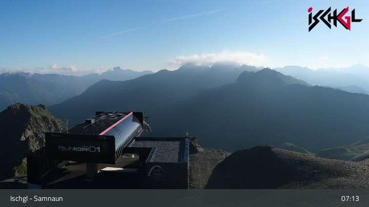 Archiv Foto Webcam Ischgler Palinkopf
