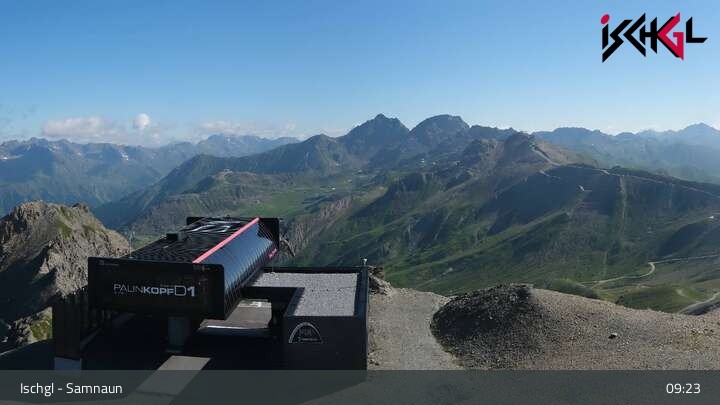 Archived image Webcam Ischgl - Palinkopf