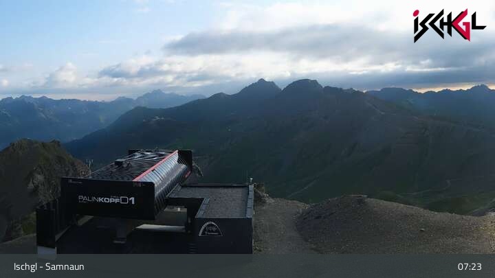 Archived image Webcam Ischgl - Palinkopf