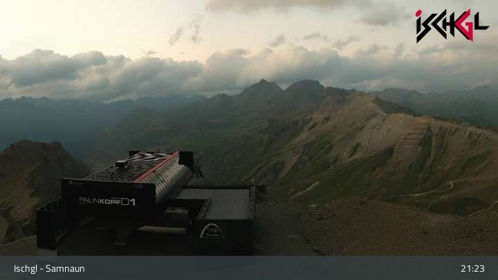 Archiv Foto Webcam Ischgler Palinkopf