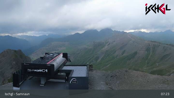 Archived image Webcam Ischgl - Palinkopf