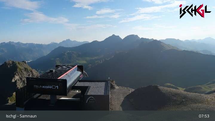 Archiv Foto Webcam Ischgler Palinkopf