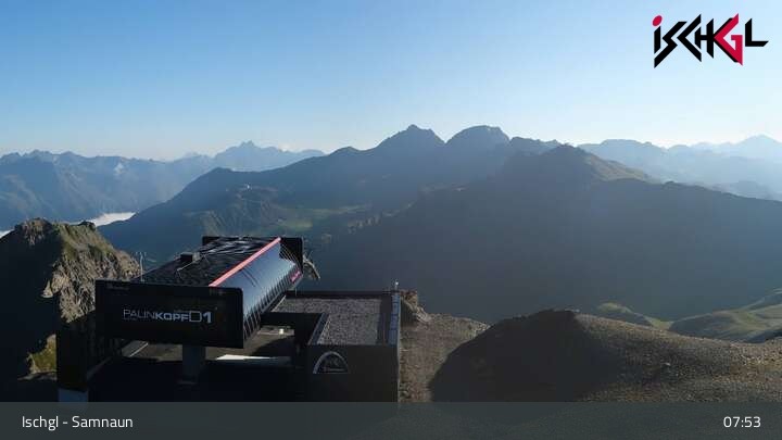 Archiv Foto Webcam Ischgler Palinkopf