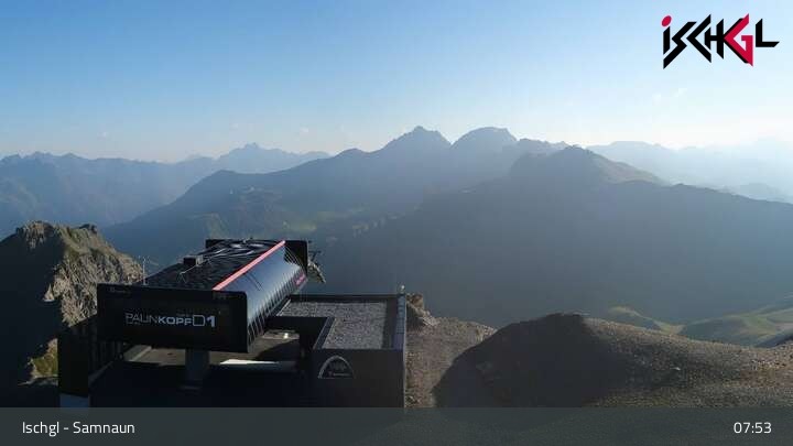 Archiv Foto Webcam Ischgler Palinkopf