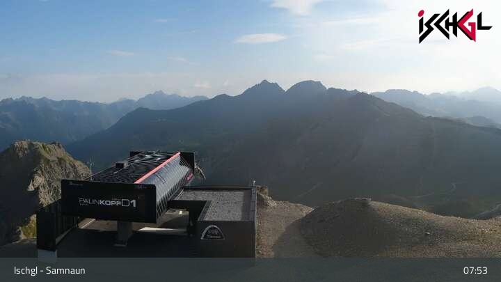 Archiv Foto Webcam Ischgler Palinkopf