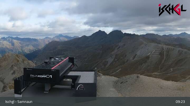 Archived image Webcam Ischgl - Palinkopf