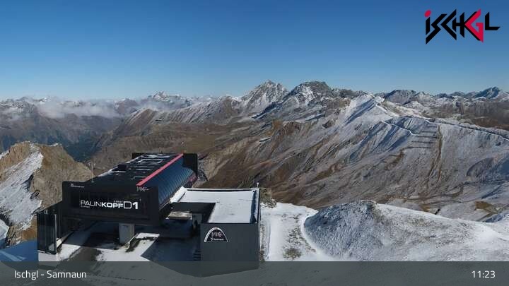 Archived image Webcam Ischgl - Palinkopf