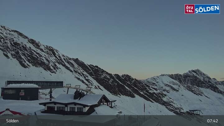 Archiv Foto Webcam Sölden - Seekogl