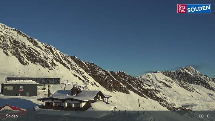 Archiv Foto Webcam Sölden - Seekogl
