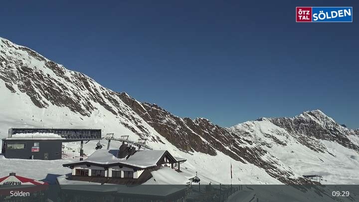 Archiv Foto Webcam Sölden - Seekogl