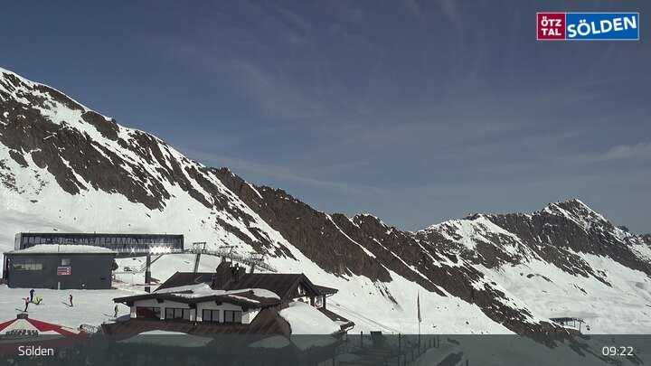 Archiv Foto Webcam Sölden - Seekogl