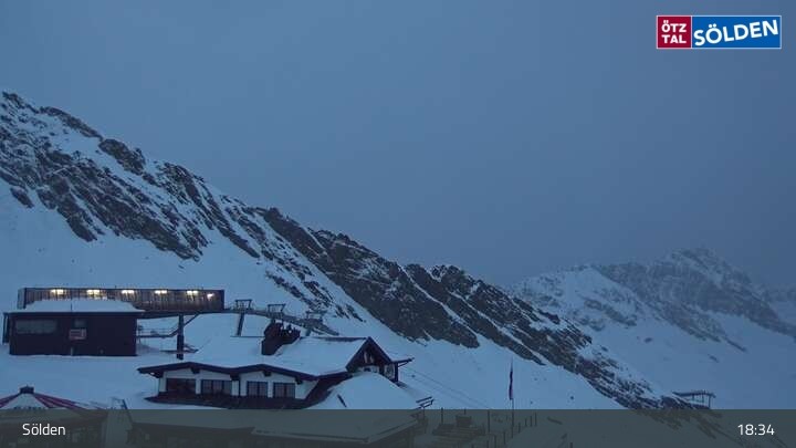 Archiv Foto Webcam Sölden - Seekogl