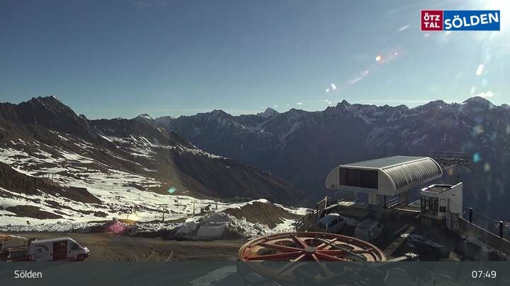 Archiv Foto Webcam Sölden - Seekogl