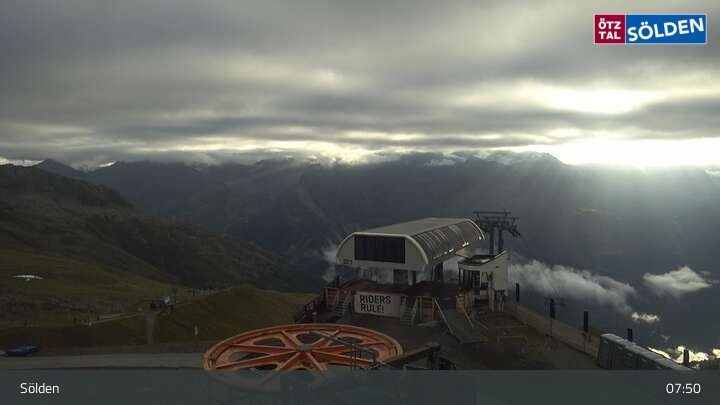 Archiv Foto Webcam Sölden - Seekogl