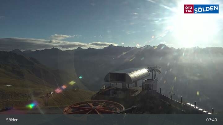 Archived image Webcam Sölden - Seekogl