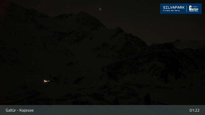 Archiv Foto Webcam Stausee Kops in Galtür