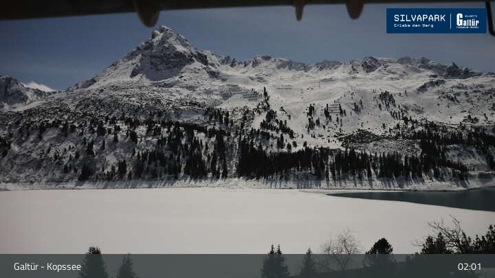 Archiv Foto Webcam Stausee Kops in Galtür