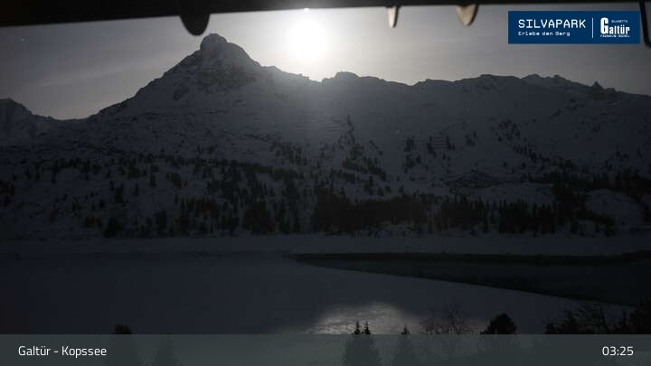 Archiv Foto Webcam Stausee Kops in Galtür