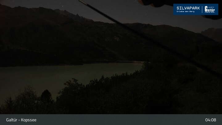 Archiv Foto Webcam Stausee Kops in Galtür
