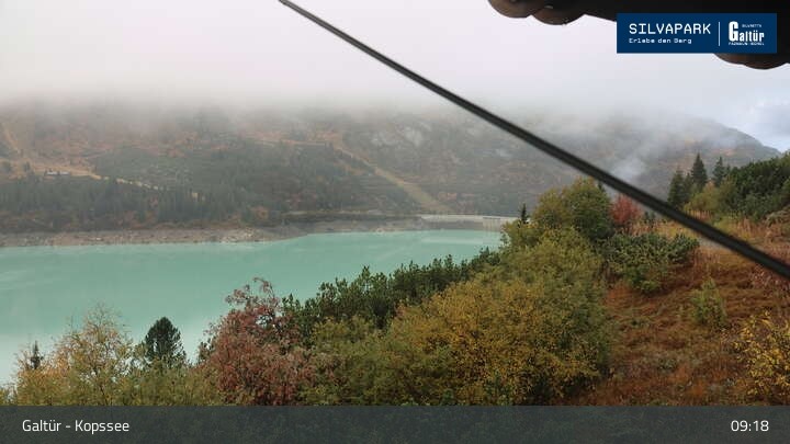 Archiv Foto Webcam Stausee Kops in Galtür