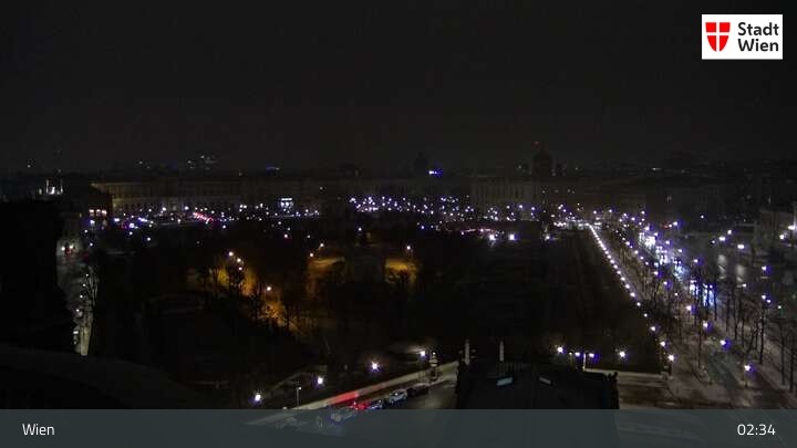 Archiv Foto Webcam Wiener Burgtheater