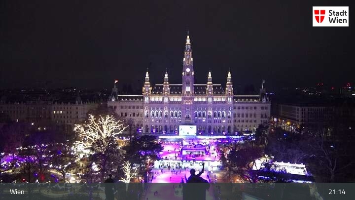 Archived image Webcam Vienna - Burgtheater