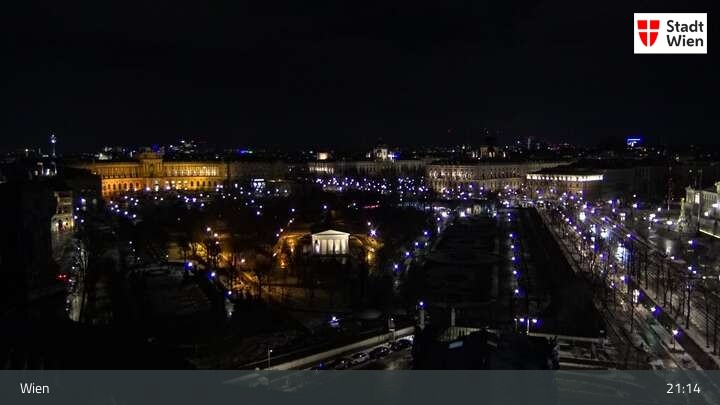 Archiv Foto Webcam Wiener Burgtheater
